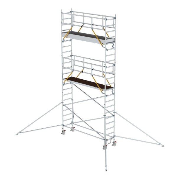 MUNK Rollgerüst SG 0,75 x 3,0 m mit Ausleger Plattformhöhe 5,59 m, 156549