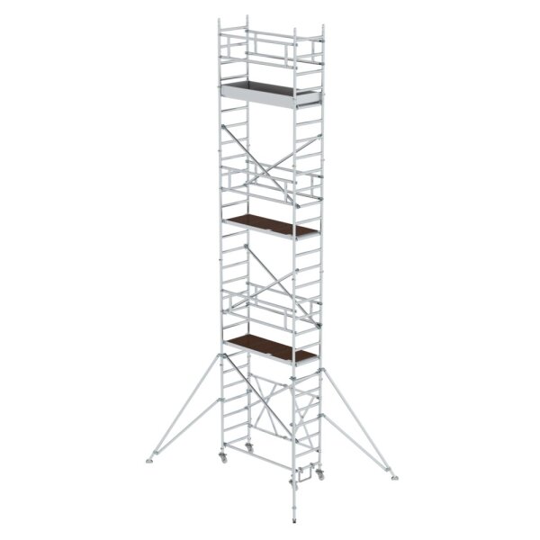MUNK Klappgerüst 0,75 x 1,80 m mit Ausleger Plattformhöhe 7,12 m, 115169