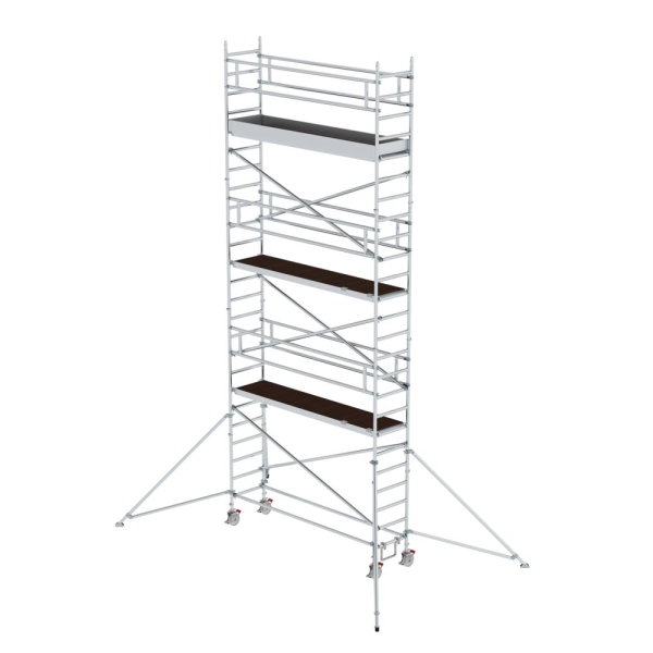 MUNK Rollgerüst 0,75 x 3,0 m mit Ausleger Plattformhöhe 6,43 m, 156646