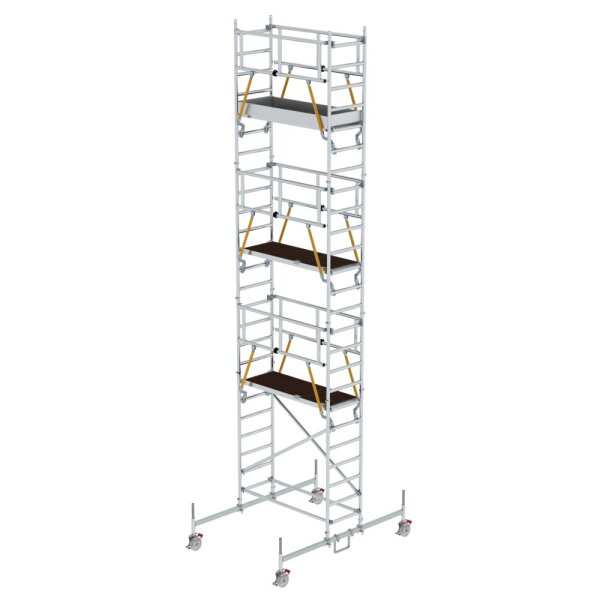 MUNK Rollgerüst SG 0,75 x 1,80 m mit Fahrbalken Plattformhöhe 6,62 m, 154644