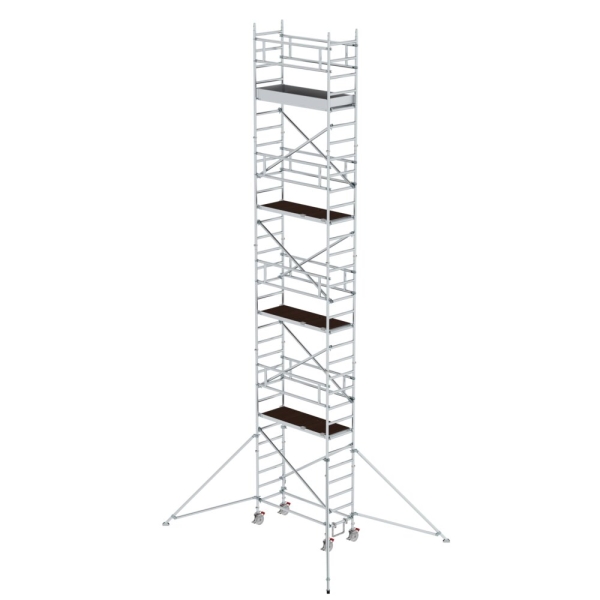 MUNK Rollgerüst 0,75 x 1,80 m mit Ausleger Plattformhöhe 8,39m, 154846