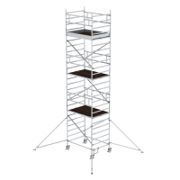 MUNK Rollgerüst 1,35 x 1,80 m mit Ausleger &...