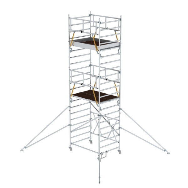 MUNK Klappgerüst SG 1,35 x 1,80 m mit Ausleger Plattformhöhe 5,16 m, 115244
