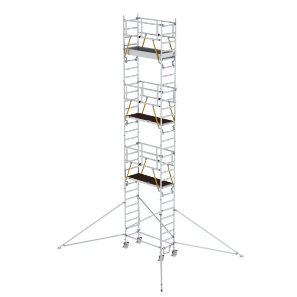 MUNK Rollgerüst SG 0,75 x 1,80 m mit Ausleger Plattformhöhe 7,55 m, 154749