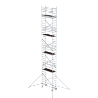 MUNK Rollgerüst 0,75 x 1,80 m mit Ausleger...