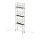MUNK Rollgerüst SG 0,75 x 2,45 m mit Ausleger Plattformhöhe 6,43 m, 155649