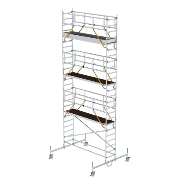 MUNK Rollgerüst SG 0,75 x 3,0 m mit Fahrbalken Plattformhöhe 6,62 m, 156644