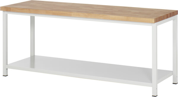 RAU Werkbank höhenverstellbar 8000-6, B2000xT700xH840-1040mm, 03-8000-6-207B4H.12