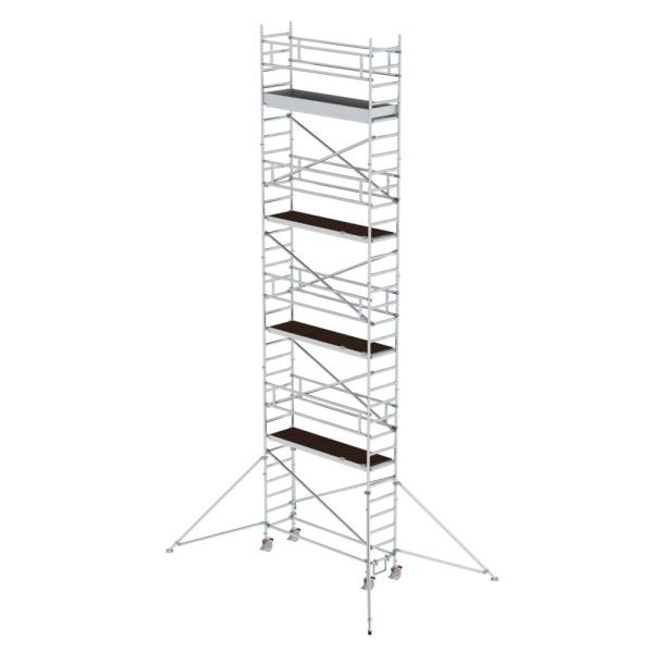MUNK Rollgerüst 0,75 x 2,45 m mit Ausleger Plattformhöhe 8,39 m, 155846