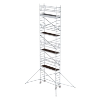 MUNK Rollgerüst 0,75 x 2,45 m mit Ausleger...