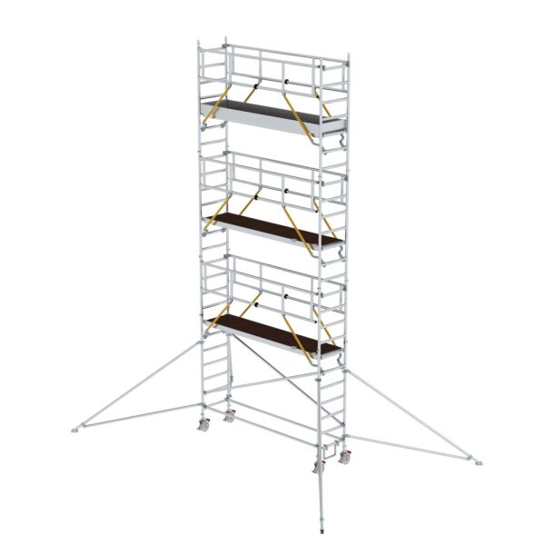 MUNK Rollgerüst SG 0,75 x 3,0 m mit Ausleger Plattformhöhe 6,43 m, 156649