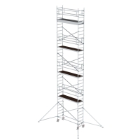MUNK Rollgerüst 0,75 x 2,45 m mit Ausleger...
