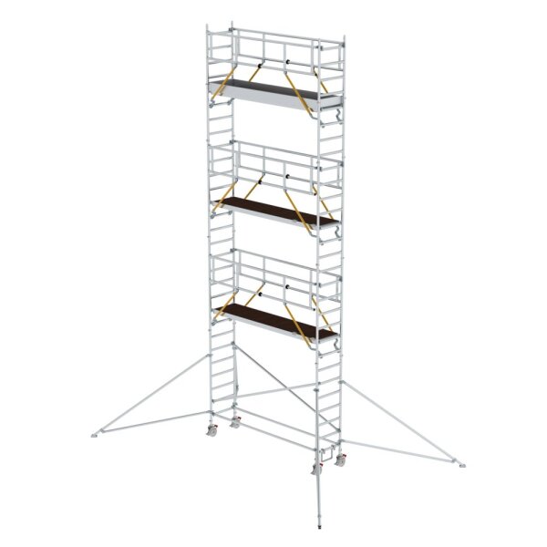 MUNK Rollgerüst SG 0,75 x 3,0 m mit Ausleger Plattformhöhe 7,55 m, 156749