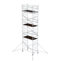 MUNK Rollgerüst 1,35 x 2,45 m mit Ausleger &...