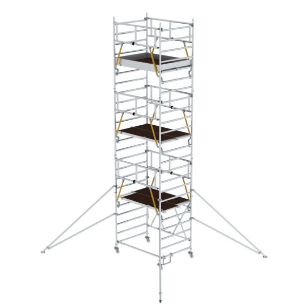 MUNK Klappgerüst SG 1,35 x 1,80 m mit Ausleger Plattformhöhe 6,00 m, 115254