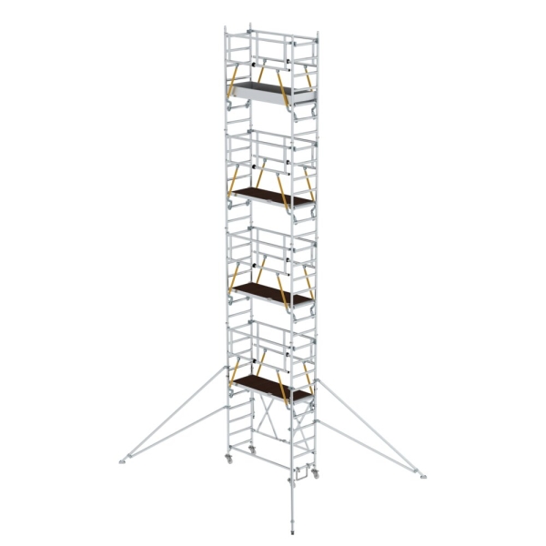MUNK Klappgerüst SG 0,75 x 1,80 m mit Ausleger Plattformhöhe 7,96 m, 115174