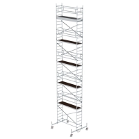 MUNK Rollgerüst 0,75 x 2,45 m mit Fahrbalken...