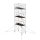 MUNK Rollgerüst SG 1,35 x 2,45 m mit Ausleger & Doppel-Plattform Plattformhöhe 6,43 m, 168639
