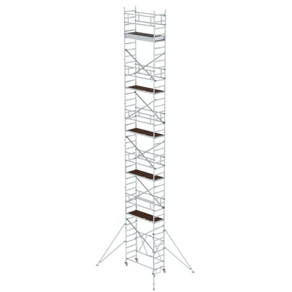 MUNK Klappgerüst 0,75 x 1,80 m mit Ausleger Plattformhöhe 11,04 m, 115109