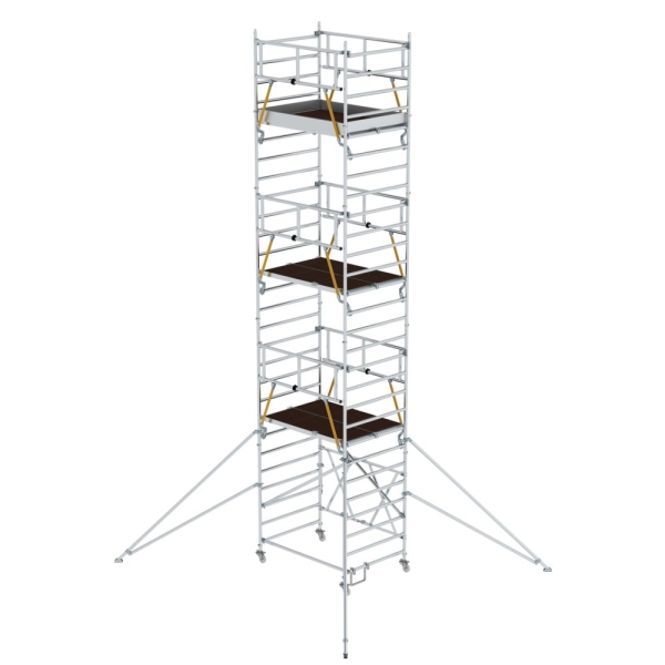MUNK Klappgerüst SG 1,35 x 1,80 m mit Ausleger Plattformhöhe 7,12 m, 115264