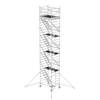 MUNK Rollgerüst 1,35 x 1,80 m mit...
