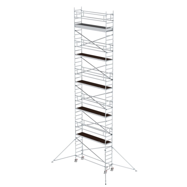 MUNK Rollgerüst 0,75 x 3,0 m mit Ausleger Plattformhöhe 10,35 m, 156046