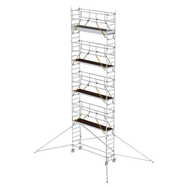MUNK Rollgerüst SG 0,75 x 3,0 m mit Ausleger Plattformhöhe 8,39 m, 156849