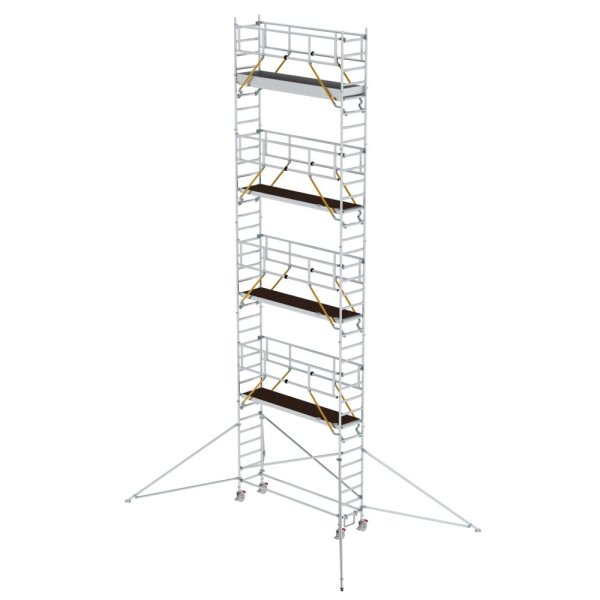 MUNK Rollgerüst SG 0,75 x 3,0 m mit Ausleger Plattformhöhe 9,51 m, 156949