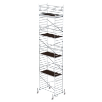MUNK Rollgerüst 1,35 x 2,45 m mit Fahrbalken &...