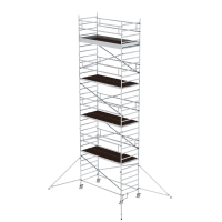 MUNK Rollgerüst 1,35 x 3,0 m mit Ausleger &...