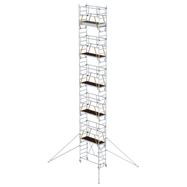 MUNK Klappgerüst SG 0,75 x 1,80 m mit Ausleger Plattformhöhe 9,89 m, 115194