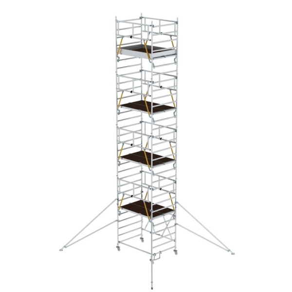 MUNK Klappgerüst SG 1,35 x 1,80 m mit Ausleger Plattformhöhe 7,96 m, 115274