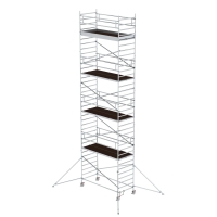 MUNK Rollgerüst 1,35 x 3,0 m mit Ausleger &...