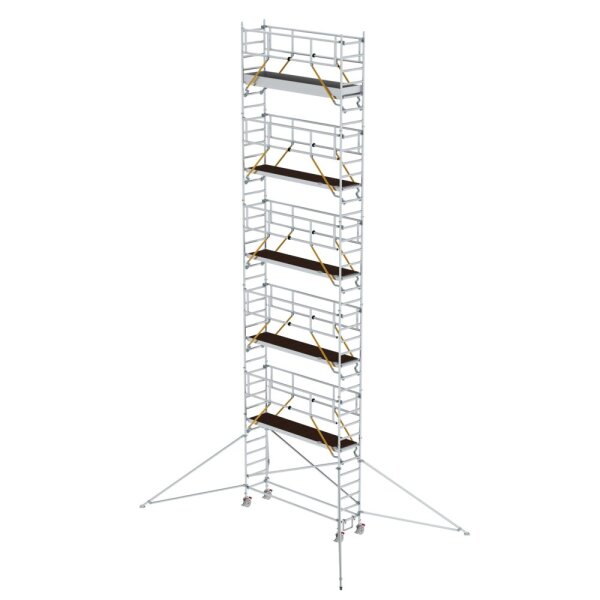 MUNK Rollgerüst SG 0,75 x 3,0 m mit Ausleger Plattformhöhe 10,35 m, 156049
