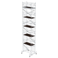 MUNK Rollgerüst 1,35 x 2,45 m mit Fahrbalken &...