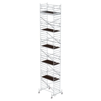 MUNK Rollgerüst 1,35 x 2,45 m mit Fahrbalken &...