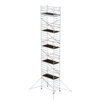 MUNK Rollgerüst 1,35 x 2,45 m mit Ausleger &...
