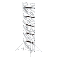 MUNK Rollgerüst 1,35 x 2,45 m mit...