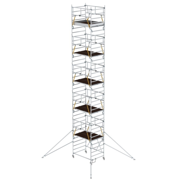 MUNK Klappgerüst SG 1,35 x 1,80 m mit Ausleger Plattformhöhe 9,89 m, 115294