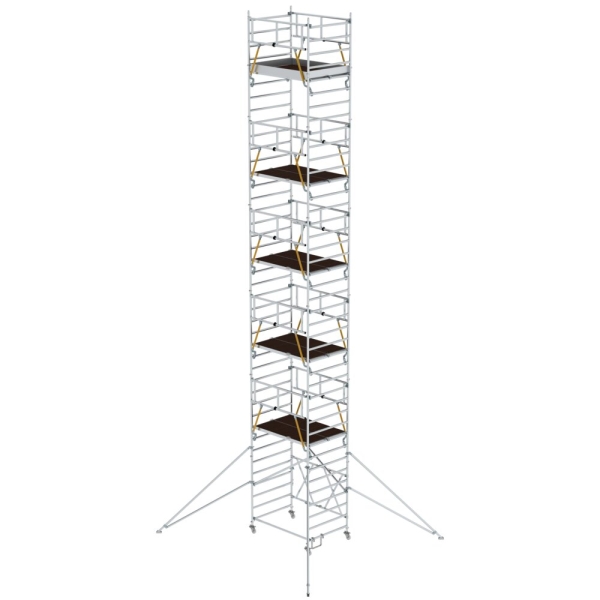 MUNK Klappgerüst SG 1,35 x 1,80 m mit Ausleger Plattformhöhe 11,04 m, 115204