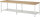 RAU Werkbank höhenverstellbar 8000-6, B3000xT900xH840-1040mm, 03-8000-6-309B4H.12