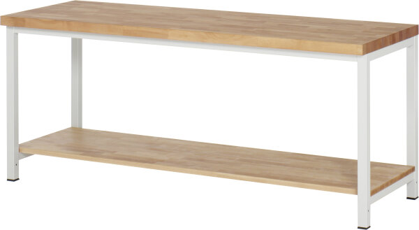 RAU Werkbank höhenverstellbar 8000-7, B2000xT700xH840-1040mm, 03-8000-7-207B4H.12