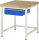 RAU Werkbank höhenverstellbar 8001A1, B750xT900xH840-1040mm, 1xSchublade-TA, 03-8001A1-079B4H.11