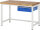 RAU Werkbank höhenverstellbar 8001A1, B1250xT700xH840-1040mm, 1xSchublade-TA, 03-8001A1-127B4H.11