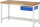 RAU Werkbank 8001A3, B1500xT900xH840mm, 1xSchublade-TA, 03-8001A3-159B4S.11