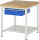 RAU Werkbank höhenverstellbar 8001A6, B750xT900xH840-1040mm, 1xSchublade-TA, 03-8001A6-079B4H.11