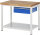 RAU Werkbank höhenverstellbar 8001A6, B1000xT700xH840-1040mm, 1xSchublade-TA, 03-8001A6-107B4H.11