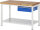 RAU Werkbank höhenverstellbar 8001A6, B1250xT700xH840-1040mm, 1xSchublade-TA, 03-8001A6-127B4H.11