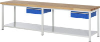 RAU Werkbank 8001A6, B3000xT700xH840mm, 2xSchublade-TA,...