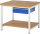 RAU Werkbank höhenverstellbar 8001A7, B1000xT900xH840-1040mm, 1xSchublade-TA, 03-8001A7-109B4H.11